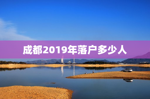 成都2019年落户多少人