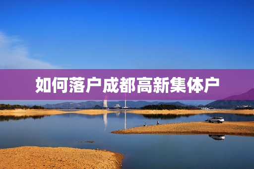 如何落户成都高新集体户