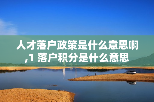 人才落户政策是什么意思啊,1 落户积分是什么意思