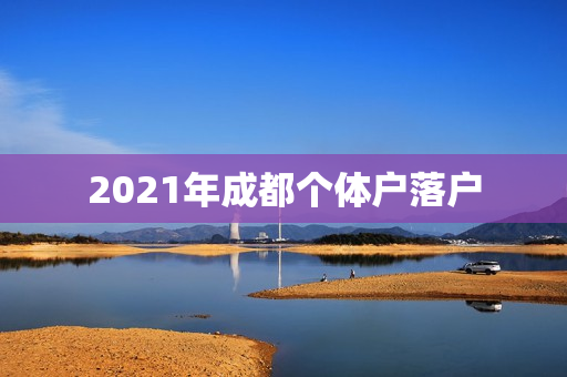 2021年成都个体户落户