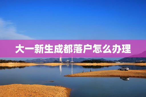 大一新生成都落户怎么办理