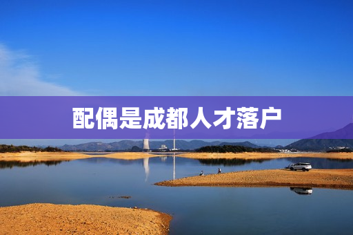 配偶是成都人才落户