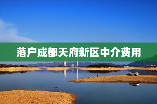 落户成都天府新区中介费用