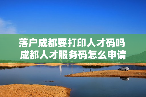 落户成都要打印人才码吗 成都人才服务码怎么申请