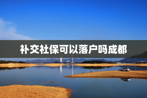 补交社保可以落户吗成都