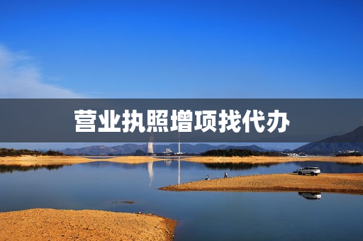 营业执照增项找代办(营业执照增项花钱吗)
