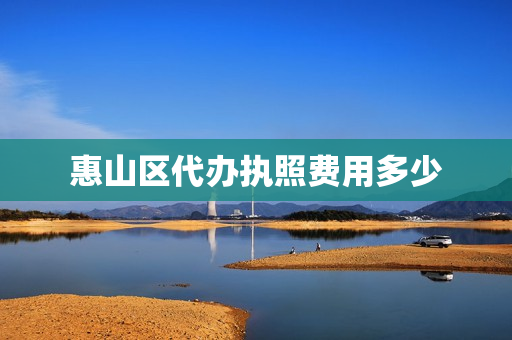 惠山区代办执照费用多少(惠山区办理营业执照的电话)