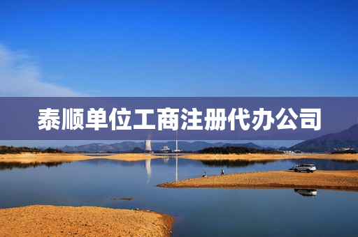 泰顺单位工商注册代办公司(工商注册公司)