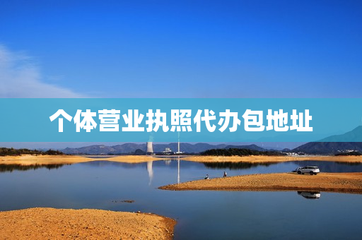 个体营业执照代办包地址(办个体户营业执照多少钱)