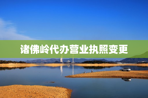 诸佛岭代办营业执照变更(营业执照过户法人变更)