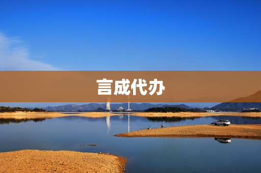 言成代办(代办的意思)