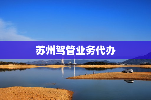 苏州驾管业务代办(苏州上牌代办)