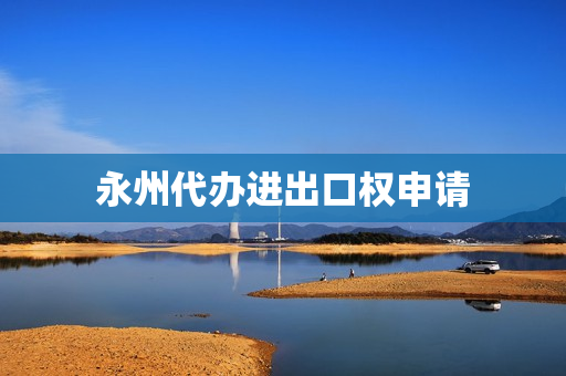 永州代办进出口权申请(代办进出口权一般多少费用)
