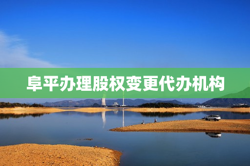 阜平办理股权变更代办机构(如何办理股权变更)