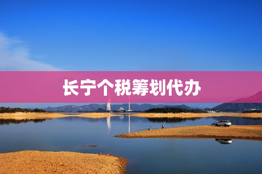 长宁个税筹划代办(年终奖个税筹划)