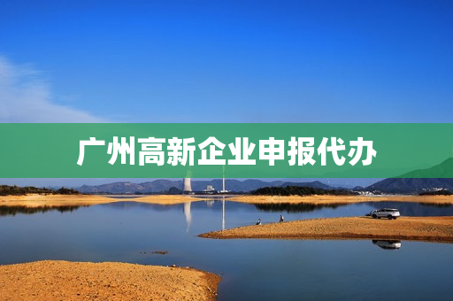 广州高新企业申报代办(高新技术企业代办机构)