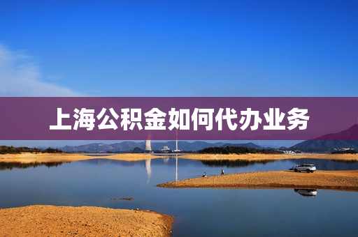上海公积金如何代办业务(上海公积金代办提取)