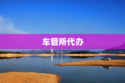 车管所代办(车管所体检视力不过关怎么办)