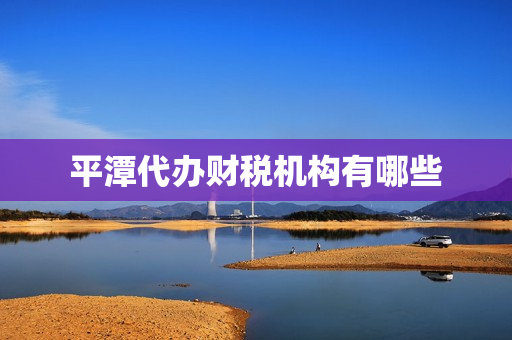 平潭代办财税机构有哪些(平潭税务局在哪里)