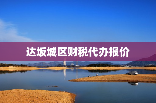 达坂城区财税代办报价(乌鲁木齐财务公司代账)