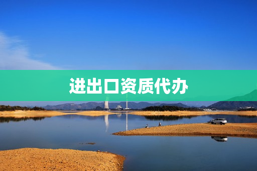 进出口资质代办(进出口代理)