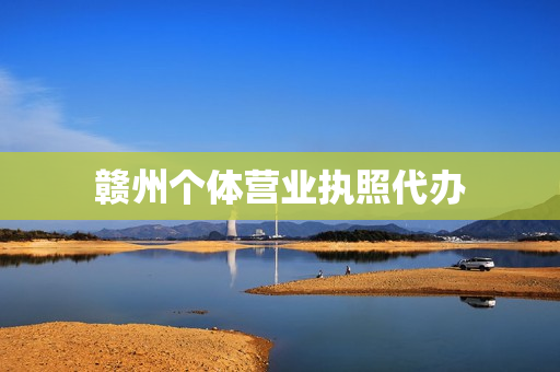 赣州个体营业执照代办(个体户营业执照怎么申请)