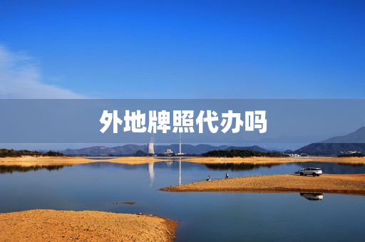 外地牌照代办吗(异地可以办理车牌照吗)