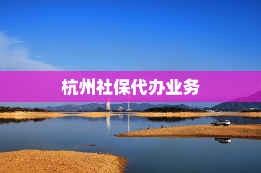 杭州社保代办业务(杭州灵活就业代办)