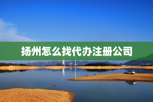 扬州怎么找代办注册公司(扬州代办公司营业执照)