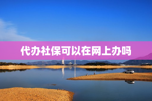 代办社保可以在网上办吗(社保卡可以家人代办吗)