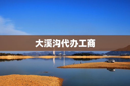 大溪沟代办工商(工商代办是什么工作)