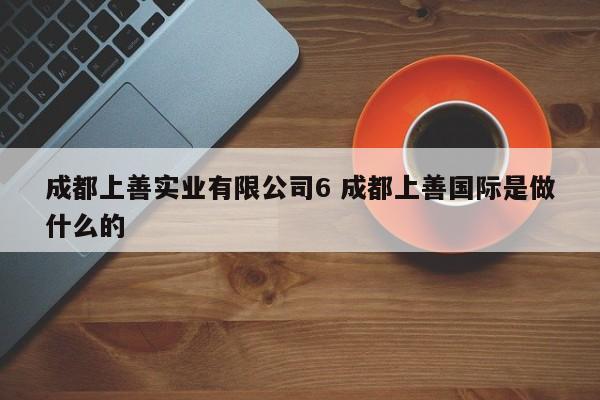 成都上善实业有限公司6 成都上善国际是做什么的