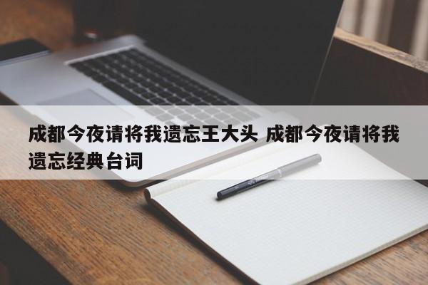 成都今夜请将我遗忘王大头 成都今夜请将我遗忘经典台词